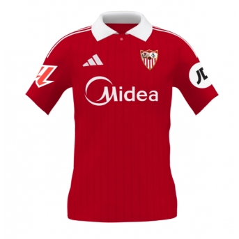 Billige Fotballdrakt Sevilla Replika Bortedrakt 2025-26 Kortermet
